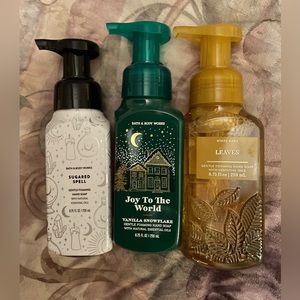 Bath and body works foam soap NWT